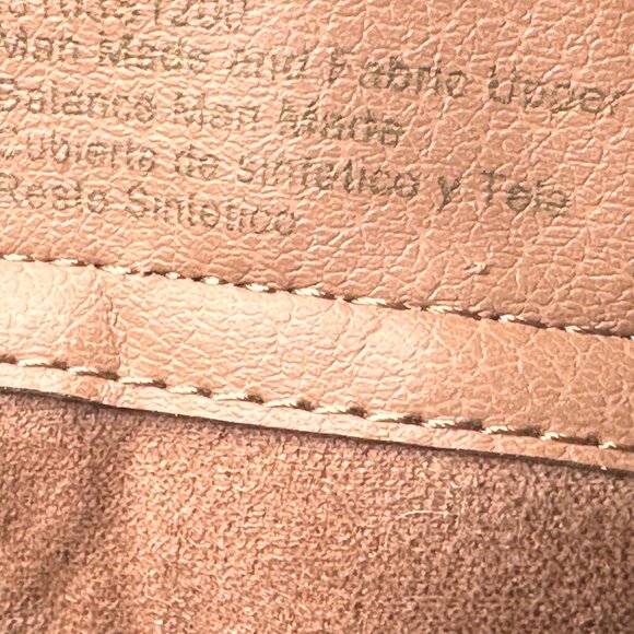 Sam & Libby Cognac Boots 8.5 Floral Buckle - Picture 13 of 13